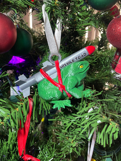 “Missile Toad” Holiday Ornament