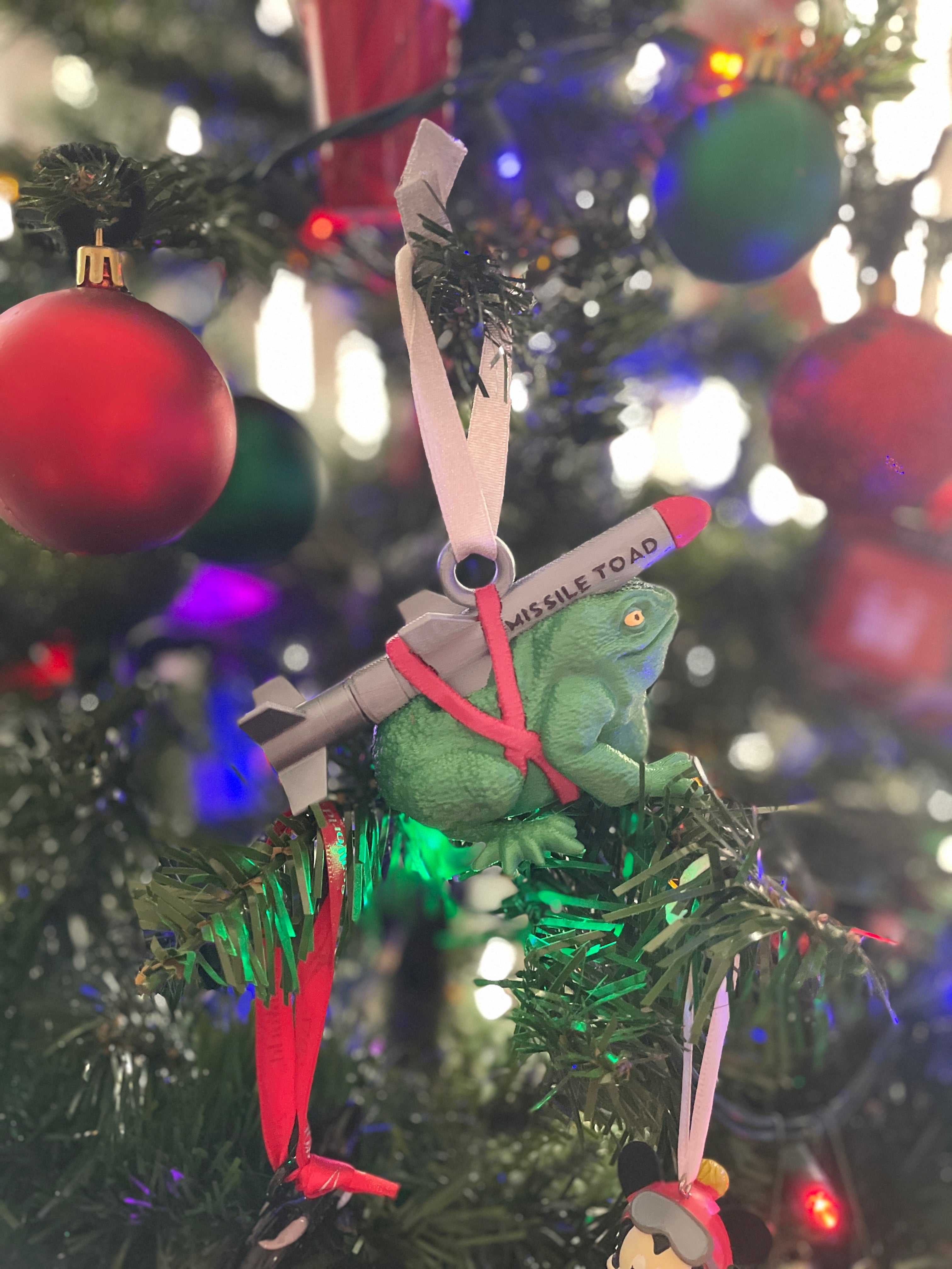 Missile Toad” Holiday Ornament – The Chubby Hubby Store